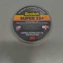 3M Scotch Super 33+ Electrical Tape - 3/4 in x 52 ft, Premium Grade All-Weather Vinyl, Resistant to Abrasion, Moisture, Corrosion, Alkalies - Black, 1 Roll