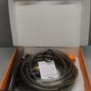 hygger Bucket-Free Aquarium Water Change Kit Metal Faucet Connector Fish Tank Vacuum Siphon Gravel Cleaner with Long Hose 49FT Drain & Fill (49 Foot(Pack of 1))