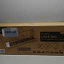 61 Key Portable Electronic Keyboard Piano w/Lighted Full Size Keys, LCD, Headphones, X-Stand, Stool, Music Rest, Microphone, Note Stickers, Built-In Speakers,3 Teaching Modes