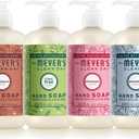 Mrs. MEYER'S CLEAN DAY Holiday Hand Soap Set, includes Peppermint, Iowa Pine, Snowdrop, Gingerbread