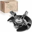 A-Premium Front Right Steering Knuckle & Wheel Bearing Hub Assembly Compatible with Honda Pilot 2003 2004, 3.5L, Passenger Side