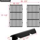 Spirit Grill Replacement Parts 7637 Grates 7635 Flavorizer Bars for Weber Spirit and Spirit II 200 Series Grills with Front Mount Controls E-210 E-215 E220 S210 S-215 S220 II E-210 II S-210 E210