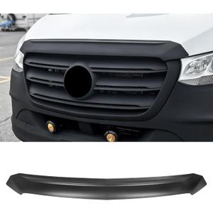 Hood Bug Deflector for Mercedes Benz Sprinter 1500 2500 3500 W907 2019-2025 Matte Black Hood Deflector Guard ABS Bug Shield