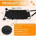 Heavy Duty 264LBS Large Dog Stretcher, 45x22 Foldable Pet Transport Stretcher with Noiseless Wheels, Veterinary Rescue for Injured & Senior Dogs