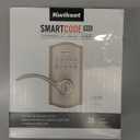 Kwikset SmartCode 955 Pembroke Light Commercial 10-Button Keypad Electronic Lever, Convenient Keyless Entry, 3-Year Battery Life and High Traffic Durability in Satin Nickel