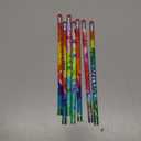 Epakh 48 Pieces Tie Dye Pencils Bulk Fun Colorful Rainbow Cool Wood Gradient Pencils with Eraser Top for Summer Tie Dye Party Decoration Home Office Sketching and Learning Activities