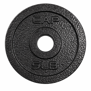 Standard Solid Cast Iron Weight Plates 5LB-for &Dumbbell Handles , 11pcs