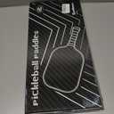 Carbon Fiber Pickleball Paddle, Carbon Fiber Surface (CFS) Pickle Ball Paddles with 16mm Honeycomb Core, Lightweight, Shock-Absorbing Paddle with Anti-Slip Grip, Ideal for Novice & Pro Players