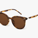 Livho Polarized Sunglasses, Retro & Oversized Shades for Women with Round Lenses