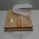 Round Stainless Steel Hot Stove Oven Trivet Pan Pot Holder Raised Cooking Rest Pad Kitchen Decor