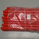 Red tubes (15.7 inches) 34pc