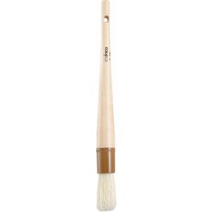 Winco Heavy-Duty Boar Bristle Basting Brush, Round, 1"
