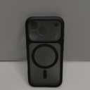 TOCOL for iPhone 17 Pro Case, Compatible with Magsafe, Full Camera Protection, Built-in Magnetic Ring, Drop Protection, Translucent Matte Phone Case for iPhone 17 Pro 6.3 inch (Black)