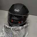 CYRIL Full Face Motorcycle Helmets for Adults Men & Women with Tinted and Clear Visor Meet Dot Approved L