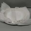 Ceramic Fruit Bowl for Kitchen Counter - 3 Tier Fruit Basket with Metal Stand, Tiered Fruit Stand for Countertop, Snack, Nuts, Cake, Dessert, Cute (Gold, Small)