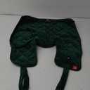 Vofuoti Heating Pad for Neck and Shoulders, Portable Cordless Heating Pad with Massager and Battery, Weighted Electric Heated Neck Shoulder Wrap, 16'' x 22'', 2.2lbs (Green)