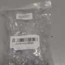 50 Pcs Plastic Locking Shelf Pins 5mm, 3/4" Clear Plastic Locking Shelf Support Peg Clips for 4.5-5mm Diameter Peg Hole & Slightly Larger Than 20-21mm Cabinet Shelves