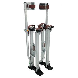 Drywall Stilts Walking Taping Professional Aluminum Tool Stilt 24"-40" for Sheetrock Painting or CleaningSilver