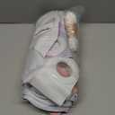 XiDi Dream Star Blackout Curtains for Kids Rooms Girl Princess Curtain for Daughter Bedroom Window (Pink Purple Green, W52 X L72)