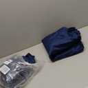 RYB HOME Blue Velvet Curtains 84 inches - Blackout Curtains for Living Room, Thermal Insulated Noise Reducing Panels Soft Luxury Window Decor for Kids Bedroom, Navy Blue, W52 x L84 inches, 2 Panels,  Navy Blue