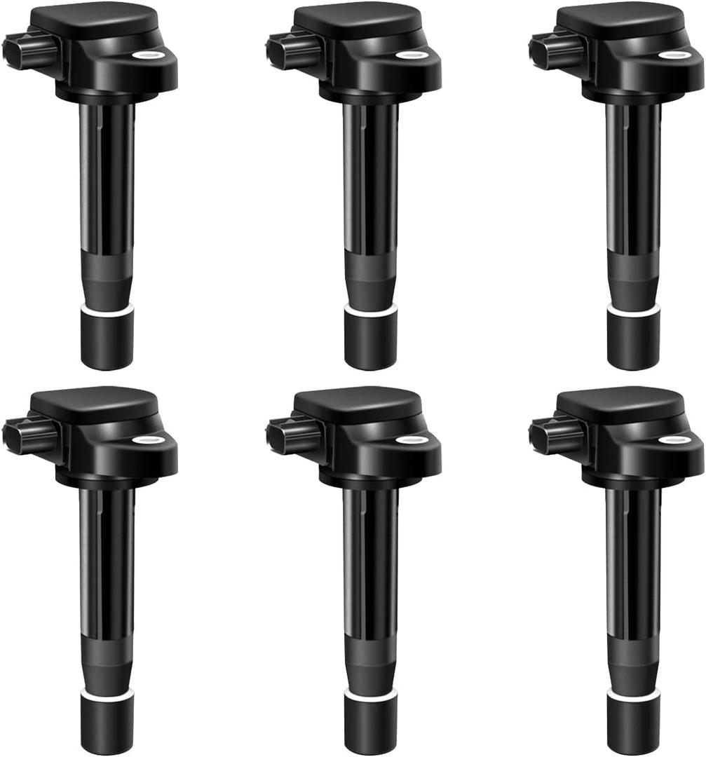MAS Ignition Coil Pack Set of 6 for Honda Acura Accord Crosstour Odyssey RL TL TSX C1624 1788379 UF603 GN10426 5C1681 IC693