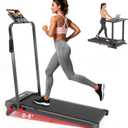 Walking Pad Treadmill with Incline and Handle Bar, 7.5MPH Under Desk Foldable Treadmill for Home Office with Remote Control