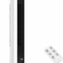 Antarctic Star Tower Fan for Bedroom, 36 Inch Quiet Standing Cooling Fan with 3 Speeds 2 Modes, 23ft/s Velocity, 12H Timer, 85° Oscillating Bladeless Floor Fan with Remote for Home Office Dorm, 35.43 inch