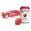 Waterloo Sparkling Water, Strawberry Naturally Flavored, 12 Fl Oz Cans (Pack of 12) – Zero Calories and Zero Sugar or Sweeteners (EXP 05/01/27)