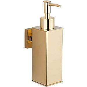 BGL Soap Dispenser Stainless Steel 304 Wall Mount Gold Liquid and Soap Dispenser for Kitchen and Bathroom