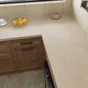 VEELIKE Matte Sandstone Marble Countertop Contact Paper 24''x354'' Counter Top Peel and Stick Waterproof Self Adhesive Neutral Beige Marble Contact Paper for Countertops Kitchen Vinyl Wrap Removable
