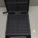 Baker's Friend Multi Shapes Waffle Iron Combo - Mini, American Classic, Belgian & Chaffle Maker, 2 Silicone Molds, Graphite