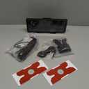 [2.5K Front Camera+64G TF Card] Wireless Carplay/Android Auto Portable Car Radio with 9.3" HD Touchscreen Dash Cam, Front/Rear View Camera Stereo Receiver Bluetooth FM Transmitter AUX