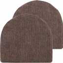 Premium High-Density Memory Foam Seat Cushion for Office, Home, & Car - Ergonomic Design for Comfortable Sitting, Relieves Pain & Tailbone Pressure with Non-Slip Bottom, 2 Pack, Coffee