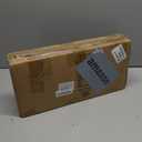 Apicizon Small Narrow Side Table, 3-Tier Skinny End Table with Storage Shelf, Slim Nightstand Bedside Table for Small Spaces, Living Room, Bderoom, White