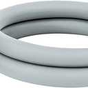 Flexzilla Colors SwivelGrip Garden Hose 5/8 in. x 5 ft., Lightweight All-Weather Water Hose, Durable and Flexible, Leak-Free Connections, Slate Grey