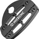 NICECNC Handlebar Clamp Aluminum Compatible with Yamaha Raptor 700 2006-2009 2011-2026, Raptor 700 Special Edition 2010 Black