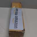 KAMANINA Black Curtain Rods for Windows 48 to 84 Inches (4-7ft) Heavy Duty Curtain Rods, 7/8 Inch Adjustable Decorative Drapery Rods Set with Modern Finials