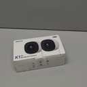 2K No Drill Window Camera-2 Pack 2.4Ghz & 5Ghz WiFi Dome Cameras for Home Security for Indoor & Outdoor Monitoring, Color Night Vision, Human Detection, 24/7 Recording, Ideal for Apartment, K1