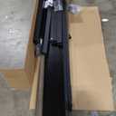 Tribesigns Modern Computer Desk, 63 x 31.5 inch Large Office Desk Computer Table Study Writing Desk Workstation for Home Office, Grey/Black