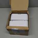 Singhoow 3 Pack Baby Wipes Dispenser Holder Wipe Container for Bathroom with Lid Toilet Tissue Paper Storage Refillable Box for Home Office Cars(Small,Black, White, Gray)