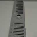 24'' Longer Faucet Mat for Kitchen Sink Splash Guard[7 Slope Fast Self-draining][Snap Lock Fit]Kitchen Sink Faucet Mat Splash Guard Kitchen Sink Area Water Splash Guard Behind Faucet Draining Mat (24" x 5.5", Gray)