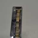 Tlselt Designer Band Compatible with Apple Watch Bands for Women 38/ 40/ 41/ 42/ 44/ 45/ 46/ 49mm, Dressy Fancy Stainless Steel Metal Strap for iWatch Series 11 10 9 8 7 6 5 4 3 SE Ultra 3 2 1
 (Gold)