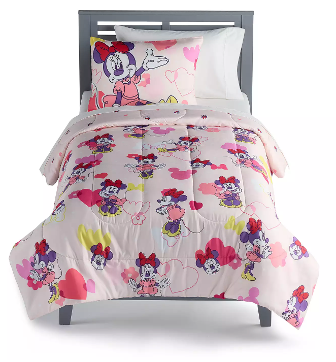 Disney's Minnie Mouse Comforter Set by The Big One, Twin