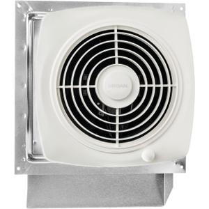 Broan-NuTone 509S Through-the-Wall Ventilation Fan, White Cover, On/Off Switch, 200 CFM, 8.5 Sones, 8"