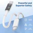 Long USB C to USB C Cable 15FT for iPhone 17 16 15 Pro Max,60W Fast Charging Type C to Type C Charger Cord for iPhone 17 16 15/16 15 Plus/17 Air/17 16 15 Pro, iPad Pro/Air,MacBook,Galaxy S25-White
