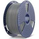 SUNLU Large Spool 3KG PLA Filament, 3D Printer Filament PLA 1.75mm, Less Stringing Good Layer Adhesion High Toughness, Big Roll Filament, 3kg Spool(6.6 lbs), Grey