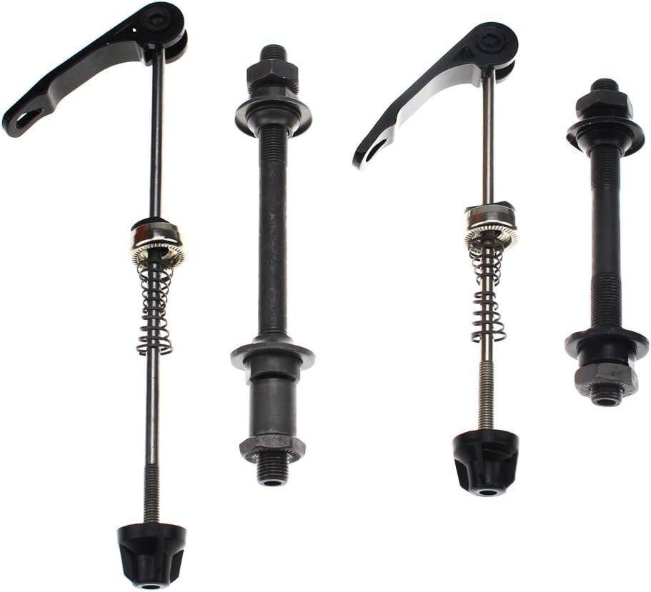 Bike Axle CYSKY Quick Release Skewer Front Rear Bicycle Axle Wheel Hub Fit for Road Bike, Mountain Bike, MTB, BMX (1 Pair)
