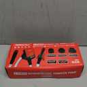 Automatic Fuel Transfer Pump with Auto-Stop Sensor(3.2 GPM), Battery Operated Gas Can Pump with 3 Can Adapters, Extra Long Hose, Portable Fuel Pump for Oil, Diesel, Gasoline (Batteries Not Included)