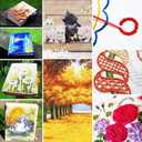 447 Color Skeins Rainbow Color Embroidery Floss, Rainbow Thread for Embroidery, Cross Stitch Thread, Friendship Bracelet String