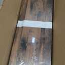 upsimples Floating Shelves for Wall, Wall Shelves for Decor Storage Set of 6, Wall Mounted Wood Shelf for Bedroom, Living Room, Bathroom, Kitchen, Picture Ledge Shelf, Brown (15.7in)